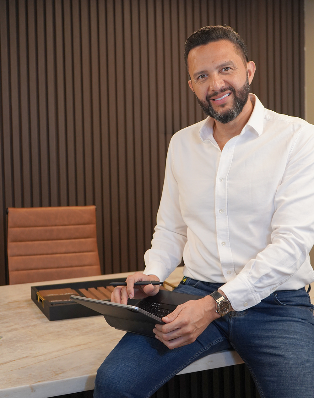 Michael Salazar, Co-Founder and CEO of DiLusso Construction